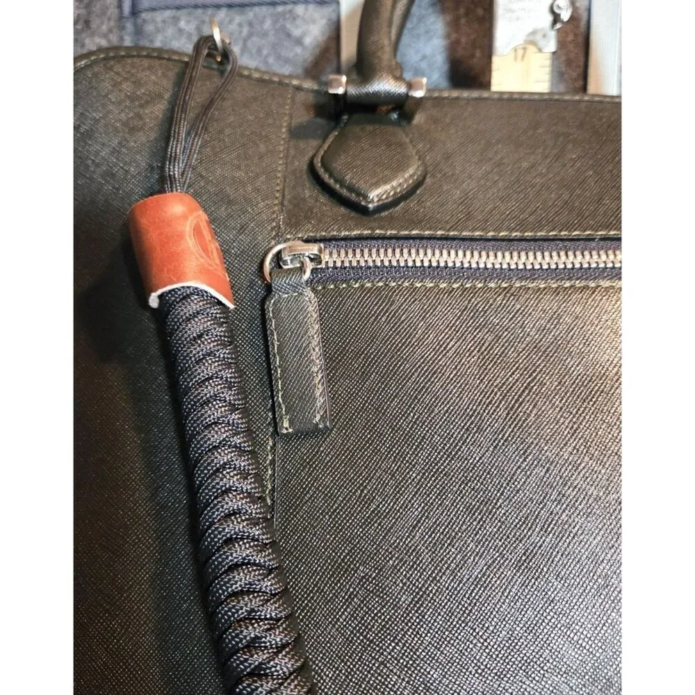 MCM Laptop Cross Grain Leather Case in Excellent Condition